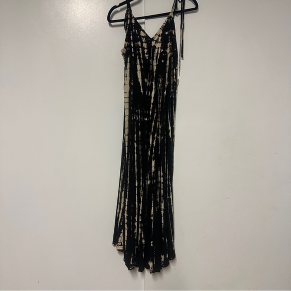Rubyzaar Other - Rubyzaar Bohemian Loose Relax Marble Printed Tight Waist V Collar Fit Tie Dye OS